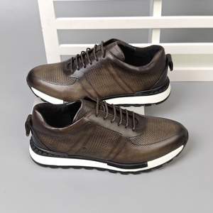 Mocasines de Cuero Genuino para Hombre, Diseño Elegante y Casual Británico, Ideales para Verano, Otoño e Invierno, Transpirables y Ligeros - Product Image 5