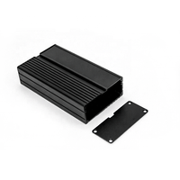 Boîtier de projet en aluminium, boîte électronique DIY, boîtier pour carte PCB, boîtier en aluminium extrudé, boîte de projet en aluminium compatible IoT