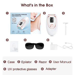 LIDE 여성용 가정용 <span class=keywords><strong>IPL</strong></span> 제모 기계 레이저 미용 장비 아이스 냉각 전신 제모기 저렴한 RV 응용 프로그램 - Product Image 6