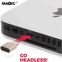 Magelei – Nouvelle Génération d'Adaptateur d'Affichage Sans Tête (Dummy Plug HDMI OEM) pour Moniteur Haute Résolution