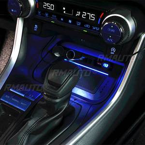 Bande lumineuse décorative d'ambiance pour tableau de bord et côté conducteur de voiture, compatible Toyota RAV4 2019 2020 2021 - Product Image 3