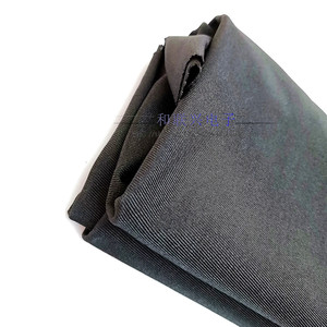 Spandex <b>Fabric</b> Stretch Knitted Plain Black 150mm X 70mm Medium <b>Weight</b> For Garments Lining - Product Image 4