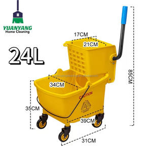 <span class=keywords><strong>Seau</strong></span> à serpillière <span class=keywords><strong>pour</strong></span> <span class=keywords><strong>le</strong></span> nettoyage commercial des hôtels avec presse-eau pliable en PE <span class=keywords><strong>et</strong></span> acier, <span class=keywords><strong>seau</strong></span> à serpillière spécial <span class=keywords><strong>pour</strong></span> <span class=keywords><strong>le</strong></span> lavage à haute pression - Product Image 1