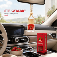 Diffuseur de parfum liquide de luxe pour voiture, senteur Freesia, pour grille d'aération du tableau de bord, logo personnalisé, sans électricité, parfum longue durée pour