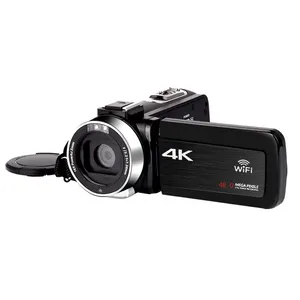 Caméscope 4K complet professionnel pour YouTuber, caméras vidéo numériques pour diffusion en direct, photographie 18X, enregistreur de vlogging, <span class=keywords><strong>webcam</strong></span> ultra HD - Product Image 1