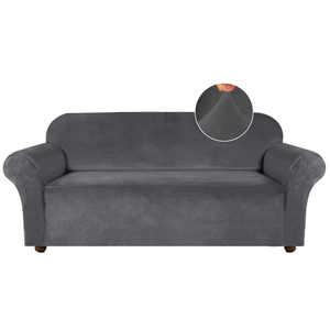 Universal Modern Elastic <b>Stretch</b> <b>Sofa</b> <b>Cover</b> Set Washable Cashmere Adjustable Protector for Entire House - Product Image 1