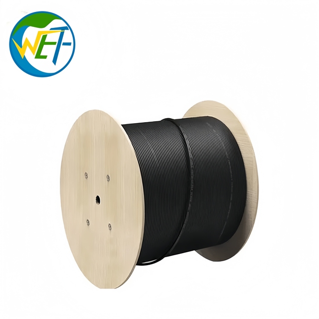 ADSS Fiber Optic Cable All Dielectric Self Supporting G652D 12-144 Core Aerial PE Jacket IEC 60794 IEEE 1138 for Power Telecom