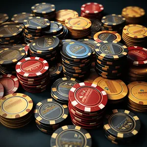 Grosir permainan papan Logo khusus khusus khusus tanah liat kasino kosong Set Chip Poker keramik