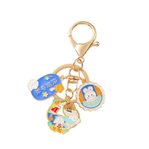 Porte-clés en alliage de zinc léger en forme d'animal avec logo personnalisé en gros - Cadeau tendance pour les promotions et les anniversaires - Product Image 3