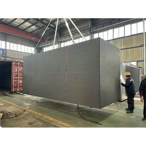 18ft LED Display Truck Body Box LED Billboard Box Mounted on Truck Container truck body mobile LED truck box - Product Image 2