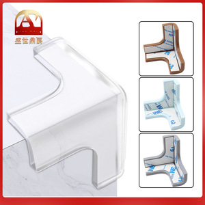Child Proof Corner <b>Protectors</b> L Shape PVC Soft Edge Guards For Furniture <b>Tables</b> Chairs Safety Protection - Product Image 5