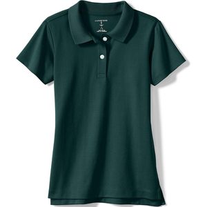 Camiseta Polo de Manga Corta para Niñas FOXA, 100% Algodón, Uniforme Escolar - Product Image 1