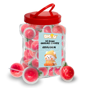 3D <span class=keywords><strong>แยม</strong></span>ผลไม้2กรัมรสหวานฮาลาลหวานมีต้นเหนียว<span class=keywords><strong>แตงโม</strong></span>กัมมี่ลูกอมแตงโมกัมมี่ - Product Image 2