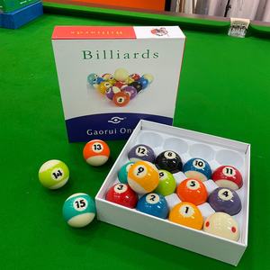 Juego Completo de 16 Bolas de Billar de Resina Personalizables de 57.2mm con Diseño de Dragón de un Ojo al Estilo Chino Auténtico, Modelo TQ-16 - Product Image 3