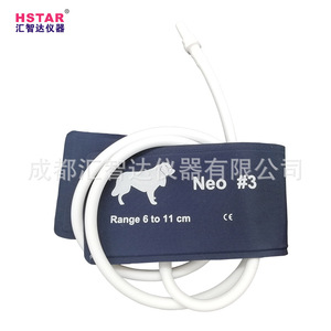 Huizhida Veterinary Blood Pressure Cuff Neo 5 <b>Range</b> 8 To 15 Cm For Animal Monitoring - Product Image 4