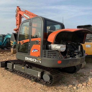 MINI excavatrice d'occasion de DOOSAN DH60-7 la Corée du Sud excavatrice d'occasion originale à bas prix à vendre - Product Image 6