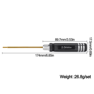 Destornillador Phillips de 2.0mm y Llave Hexagonal de 3.0mm, Herramienta de Reparación RC para Crawler <span class=keywords><strong>Axial</strong></span> SCX30 1/30, Venta al Por Mayor - Product Image 3