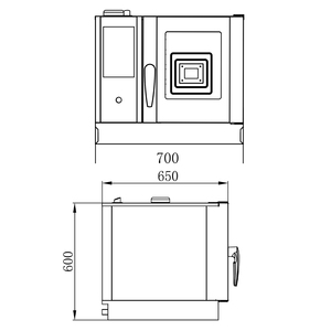 Cpvkry Thương Mại 4-Khay Thép Không Gỉ Giá Thông Minh Điện Phổ Hơi Nước Lò Nướng Cho Bánh Sử Dụng Nướng Lò - Product Image 2