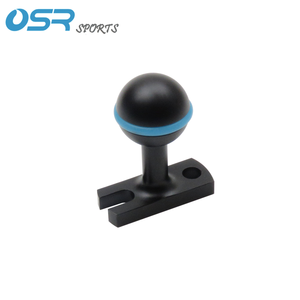 Adaptateur de base de caméra OSR <span class=keywords><strong>1</strong></span> pouce avec rotule pour la photographie sous-marine - Product Image 2