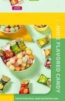 Harde snoepjes, individueel verpakt, gemengde smaak aardbei, druif, citroen, passievrucht, bruiloft, bulk, snoepgoed