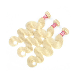 Venta al por mayor cabello humano Real paquetes <span class=keywords><strong>613</strong></span> de la onda del cuerpo de la doble dibujado de la armadura para la extensión del pelo - Product Image 1