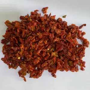 Dehydrated Paprika Flakes For Dried Red Bell Pepper