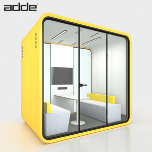 Cabina per riunioni per cabina di lavoro modulare per interni cabina di lavoro Mobile Pod per Studio di registrazione vocale - Product Image 6