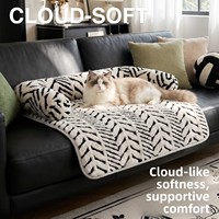 Prêt à expédier : Housse de protection pour canapé pour animaux de compagnie ultra-douce, avec soutien renforcé, pour canapé-lit pour chien, housse de protection antidérapante pour meubles, vente en gros