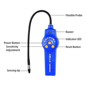 ROKTOOLS供給冷媒漏れ検知器ブルーエアハロゲンテスター高速ウォームアッププローブHVACフレオンメーター - Product Image 4