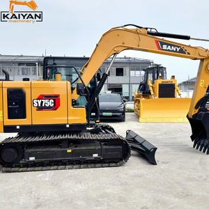 Excavadora Usada Sany 75c-9 SY75C-8/SY75C-9 de 7.5 Toneladas con Motor y Bomba, Capacidad de Cucharón de 0.28m, 890 Horas de Uso, en Venta - Product Image 1