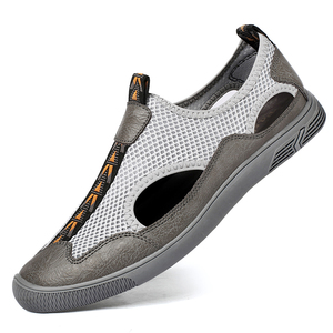 <span class=keywords><strong>Sandali</strong></span> classici fatti a mano da uomo eleganti nuovi estivi scarpe In pelle <span class=keywords><strong>sandali</strong></span> da passeggio In pelle da uomo - Product Image 2
