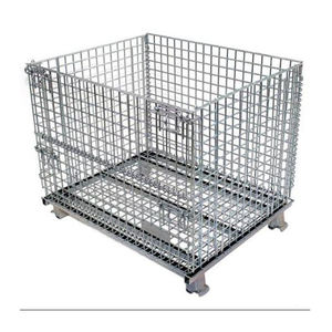 מתקפל מזרן כלוב חוט רשת מלגזה מיכל רשת רול stillage כלוב - Product Image 4