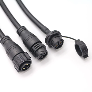 สายต่อ M12กันน้ำสำหรับผู้หญิงไปยังผู้ชาย M12 2PIN Ip68ข้อต่อเซ็นเซอร์การมองเห็นขึ้นรูปด้วยทองเหลือง - Product Image 6