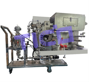 Machine de revêtement par extrusion à fente avec un <span class=keywords><strong>four</strong></span> pour la production d'électrodes de batterie - Product Image 1