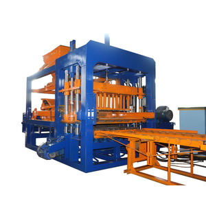 QT7-15 Tự Động Thủy Lực Bê Tông Xi Măng Rỗng Tiêu Chuẩn Rắn Một Mét Curbstone Paver Interlock Gạch Khối Máy Làm - Product Image 1