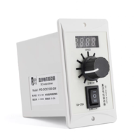 Contrôleur de vitesse de moteur CC PWM 20A DC12V-90V 1000W avec affichage numérique, régulateur de vitesse de moteur à balais avant/arrière, pilote CW CCW