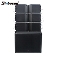 Système de sonorisation pour concert avec enceinte Line Array Ka208 double 8 pouces et caisson de basses actif Ka18 18 pouces
