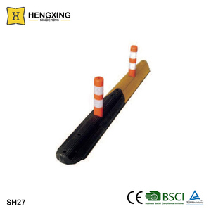 Separatore di corsie di gomma durevole per la sicurezza del traffico senza postazione divisore di strada giallo diretto della fabbrica della cina - Product Image 4