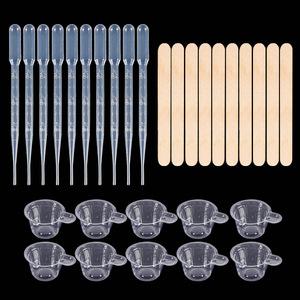 Pha Lê keo Thả Công cụ Tự làm nến thiết lập phụ kiện nhỏ giọt muỗng khuấy Thanh đo cup - Product Image 1