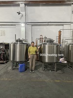 Machine d'émulsification sous vide 100L-1000L, mélangeur de crème cosmétique, machine à fabriquer la cire dépilatoire, mélangeur de gel pour shampoing
