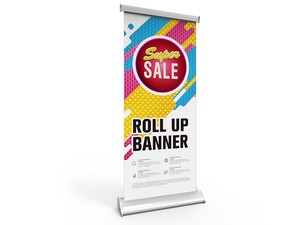 Custom Luxury Roll <b>up</b> Banner 80 X 200 cm Aluminum Frame Portable Trade Show <b>Pull</b>-<b>up</b> Stand for Promotions - Product Image 2