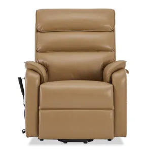 Chair CJSmart Home Dual Motor Lay Flat Recliner Lift Chair Infinite Position With Heat Massage For Elderly Power Lift Recliner Chair