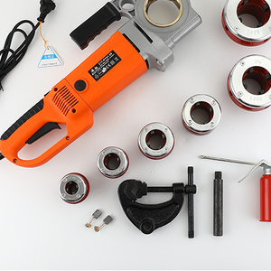 เครื่องเกลียวท่อเหล็กแบบพกพาอเนกประสงค์ GMTE-03 เครื่องเกลียวท่อแบบมือถือ - Product Image 1