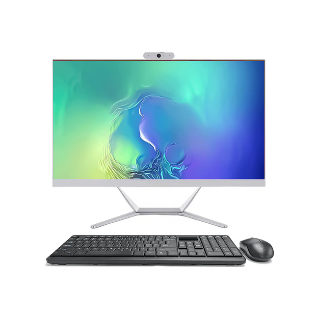 21.5 " Core I3 I5 I7 Laptops AIO With Office Gamer Monoblock Gaming Computer Desktop Barebone All in One PC with Camera