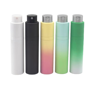 Custom 10ml 15ml 20ml Rotary <b>Spray</b> Pump Cylinder <b>Perfume</b> <b>Bottle</b> Makeup Remover Water Gradient ABS Body Cosmetic Packing Reusable - Product Image 1
