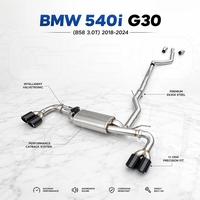 Silenciador de Escape Valvetronic OEM para BMW 540i G30 B58 3.0T 2018-2024, Sistema de Escape Catback G30 540i, SS304, Control Remoto