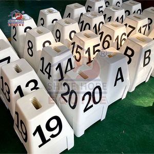 Accessori per Salto Ostacoli Equestri Lettere e Numeri Rossi per Salto Ostacoli Marcatori per Salto Equestre - Product Image 1