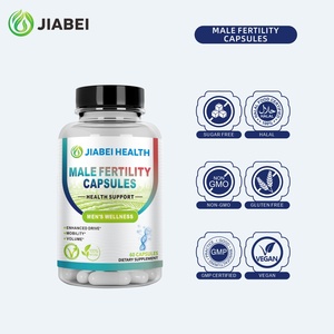 Capsules de fertilité masculine personnalisées Jiabei Factory, extraits d'herbes pour la santé reproductive, vitamines OEM/ODM - Product Image 2