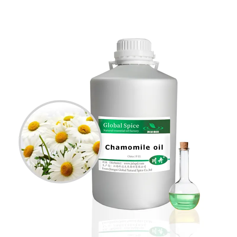 Kamilleolie Pure Natuurlijke Kamillebloem Etherische Olie