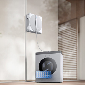 ECOVACS WINBOT W3 OMNI เครื่องทำความสะอาดกระจก, แรงดูด 10000Pa, แบตเตอรี่ใช้งานได้ 130 นาที, ระบบความปลอดภัย 12 ระดับ, ระบบทำความสะอาดแผ่นกรองอัตโนมัติแบบ Vortex Wash - Product Image 4